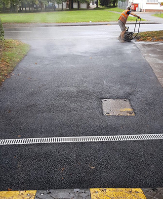 Tarmac laid by Ross projects, August 2017