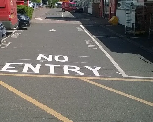 Carpark line marking
