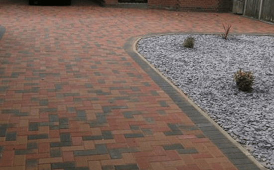 Block paving driveways